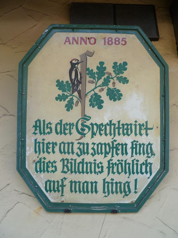 Gasthaus Zum Specht Hösbach Eksteriør billede